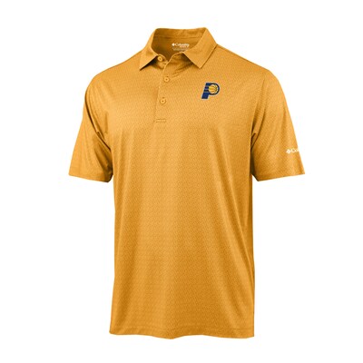 Indiana Pacers Columbia Pacer Polo - Gold