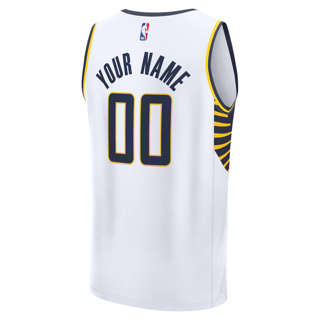 Indiana Pacers Fanatics Fast Break Custom Jersey - Association Edition - White