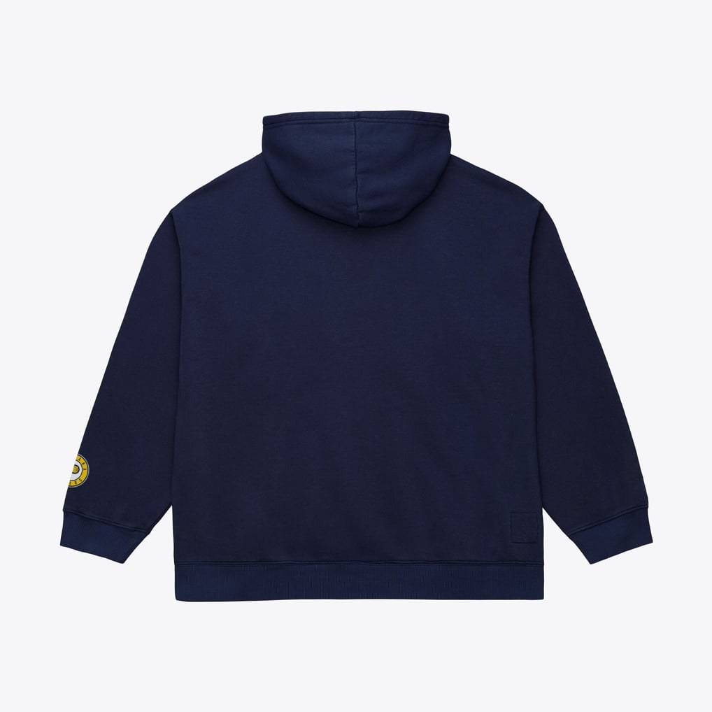 Men's Indiana Pacers Mitchell & Ness Navy Basic Fleece Hoodie
