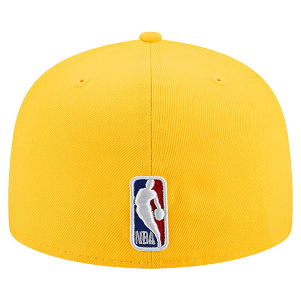  Indiana Pacers New Era Statement Edition Jersey Hook 59Fifty Fitted Hat - Gold