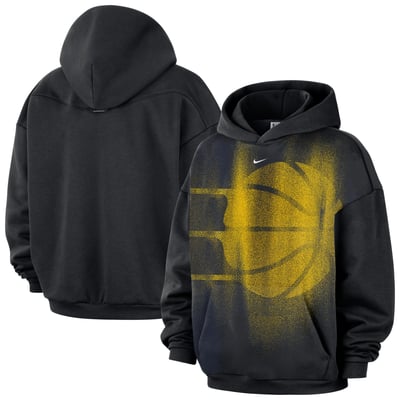 Indiana Pacers Nike 2026 Standard Issue Practice Icon Fleece Pullover Hoodie - Black