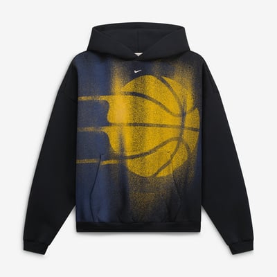 Indiana Pacers Nike 2026/27 Standard Issue Practice Icon Fleece Pullover Hoodie - Black