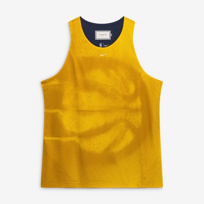 Indiana Pacers Nike 2026/27 Standard Issue Practice Icon Mesh Reversible Jersey - Gold