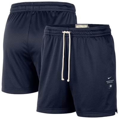 Indiana Pacers Nike 2026 Standard Issue Practice Mesh Shorts - Navy