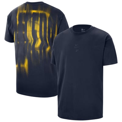 Indiana Pacers Nike 2026 Standard Issue Pre-Game Max 90 T-Shirt - Navy