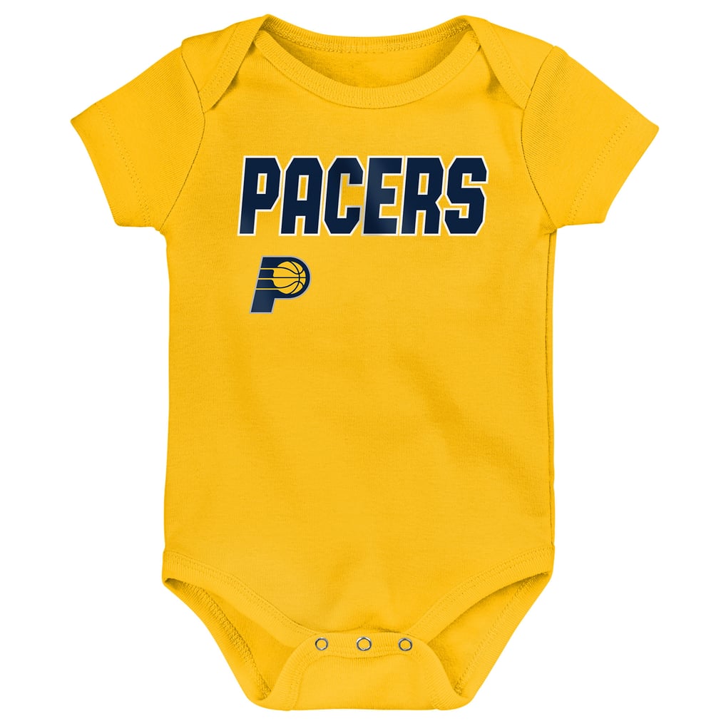 Indiana Pacers Outerstuff Newborn Three-Pack Littlest Player Bodysuit Set