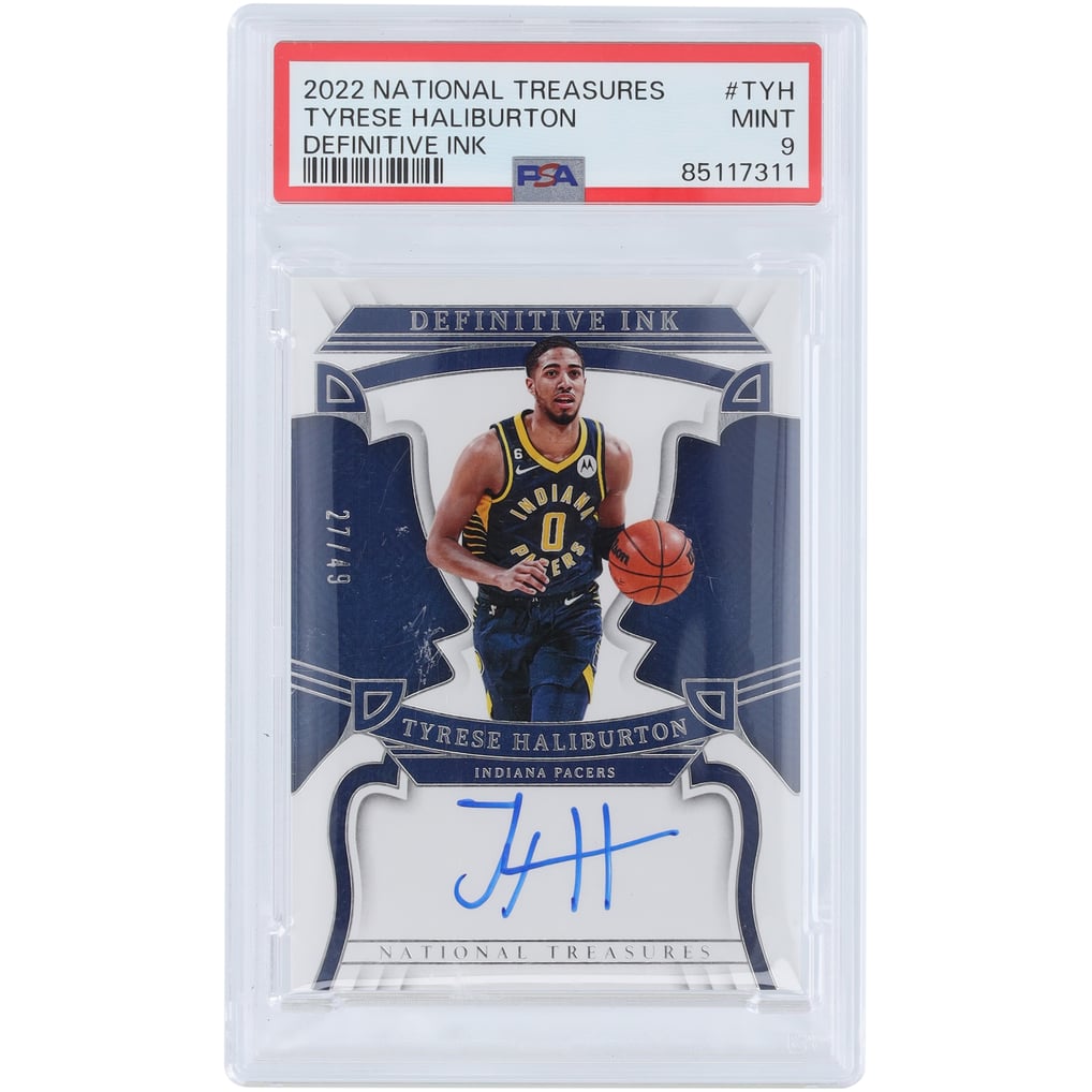 Tyrese Haliburton Indiana Pacers Autographed 2022-23 Panini 