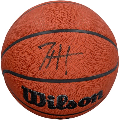 Tyrese Haliburton Indiana Pacers Autographed Fanatics Authentic Wilson Authentic Series Indoor/Outdoor Basketball 