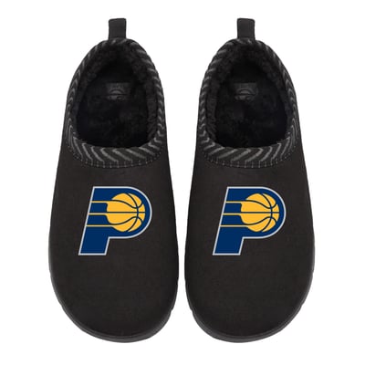 Indiana Pacers ISlide Unisex Primary Logo Mission Slippers - Black
