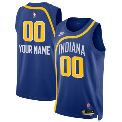  Indiana Pacers Nike Unisex Custom Swingman Jersey -  Edition  - Royal