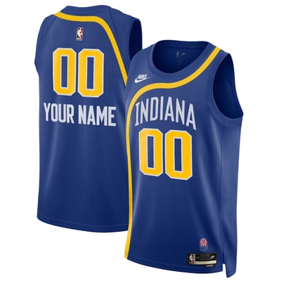  Indiana Pacers Nike Unisex Custom Swingman Jersey -  Edition  - Royal