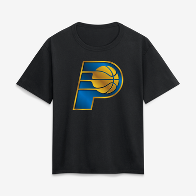 Indiana Pacers Women's Forged Mascot T-Shirt - Black