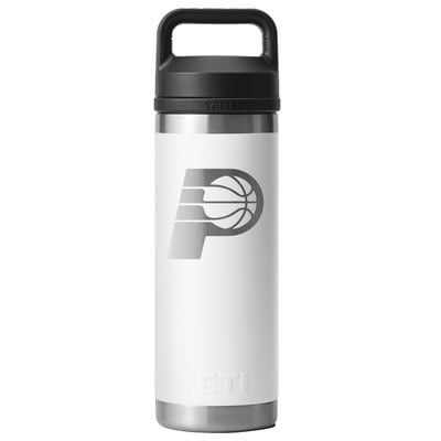 Indiana Pacers YETI 18oz. Rambler Chug Water Bottle