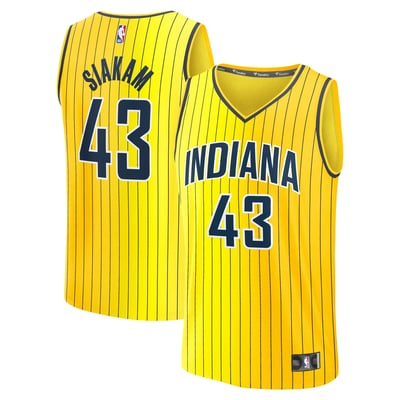 Pascal Siakam Indiana Pacers Fanatics Youth Fast Break Replica Jersey - Gold - Statement Edition