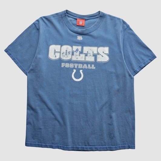 Indianapolis Colts 2000s T-Shirt - Blue - L by Fanatics Real Vintage