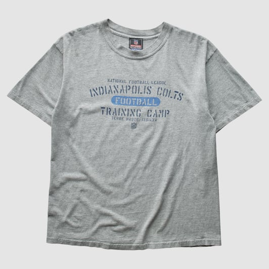 Indianapolis Colts 2000s T-Shirt - Gray - S by Fanatics Real Vintage