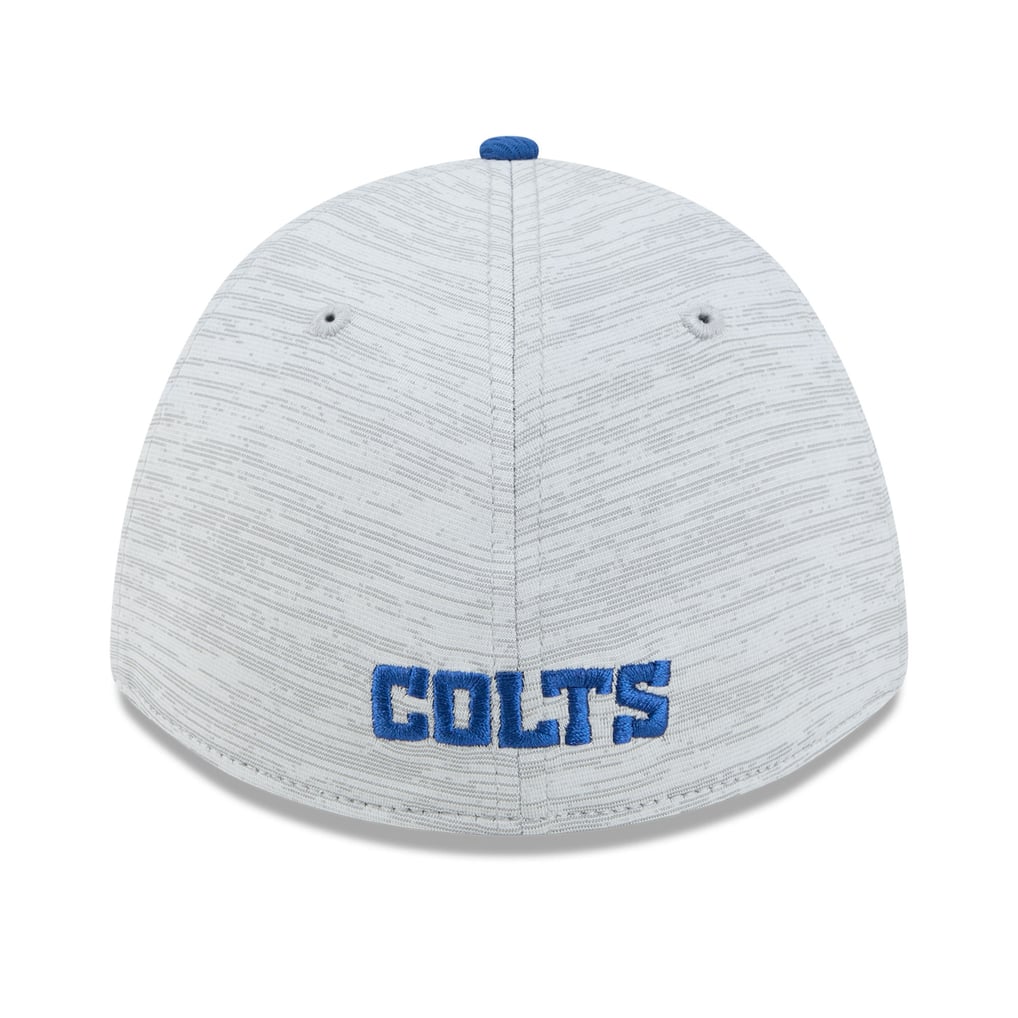 Indianapolis Colts New Era  Tech 39THIRTY A-Frame Stretch Hat - Gray
