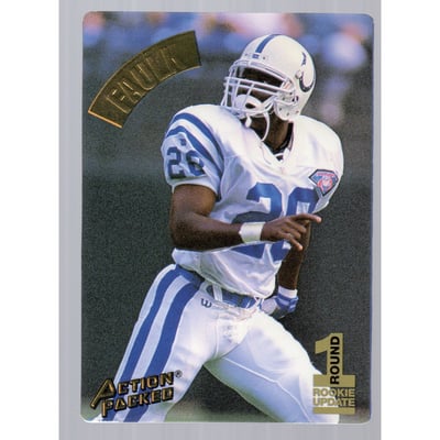 1994 Action Packed #122 Marshall Faulk RC
