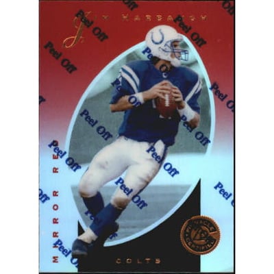 1997 Pinnacle Certified Mirror Red #36 Jim Harbaugh