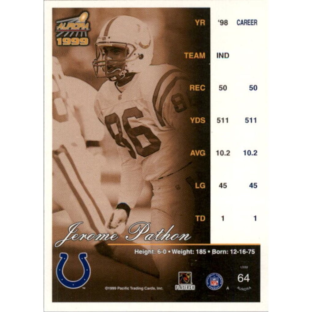 1999 Aurora Premiere Date #64 Jerome Pathon
