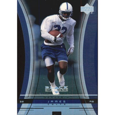 1999 Black Diamond Diamond Cut #115 Edgerrin James