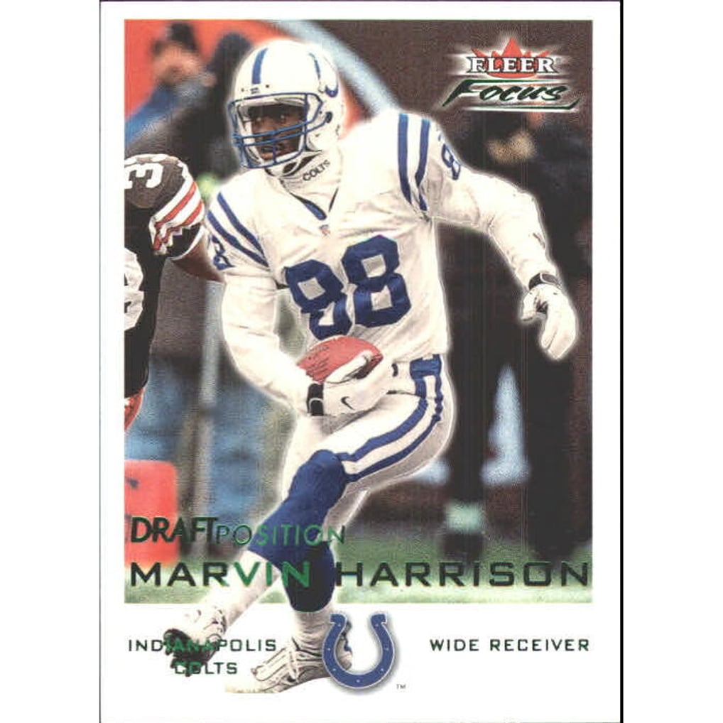 2000 Fleer Focus Draft Position #49 Marvin Harrison/119