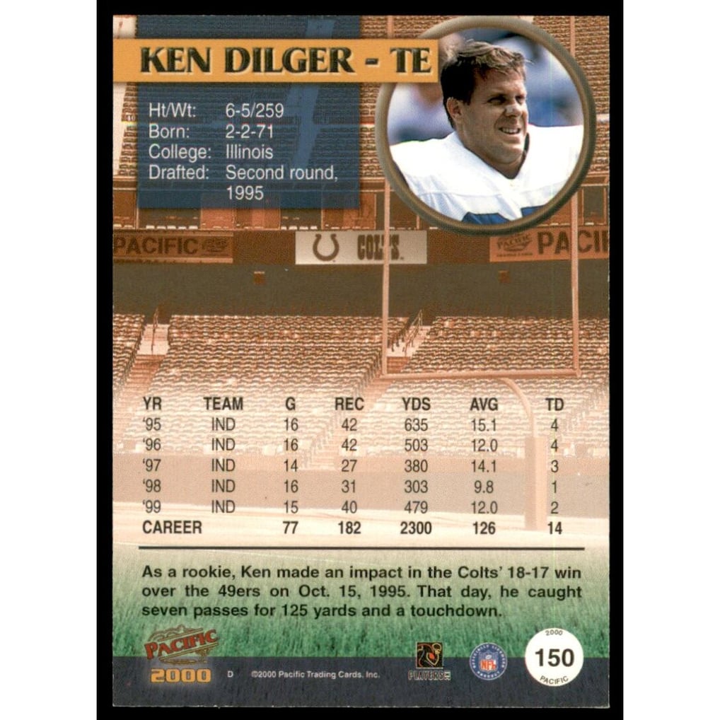 2000 Pacific Copper #150 Ken Dilger