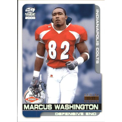 2000 Paramount HoloSilver #102 Marcus Washington