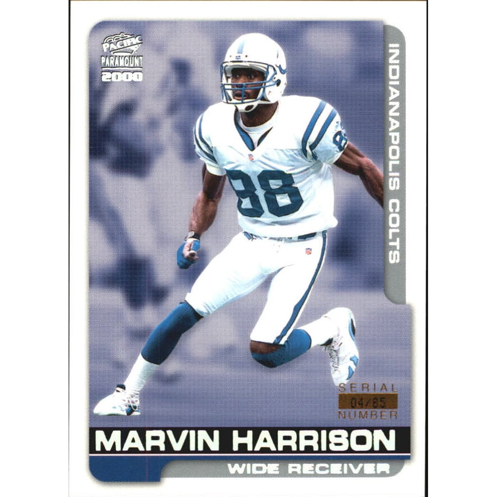 2000 Paramount HoloSilver #98 Marvin Harrison