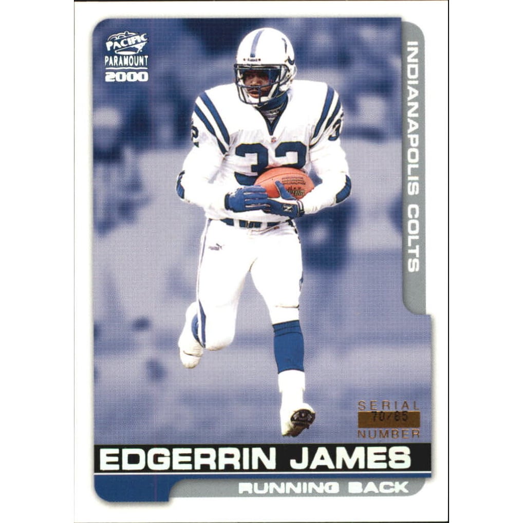 2000 Paramount HoloSilver #99 Edgerrin James
