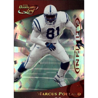 2000 Quantum Leaf Infinity Red #127 Marcus Pollard