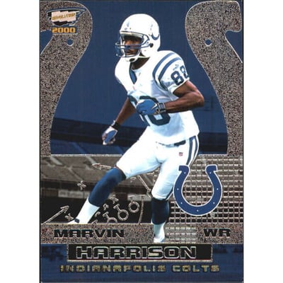 2000 Revolution Silver #37 Marvin Harrison