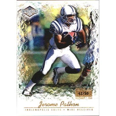 2001 Pacific Impressions Premiere Date #57 Jerome Pathon
