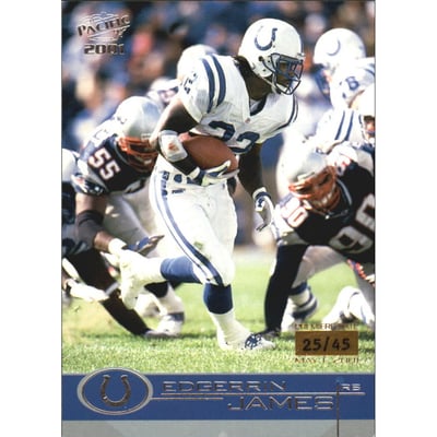 2001 Pacific Premiere Date #182 Edgerrin James