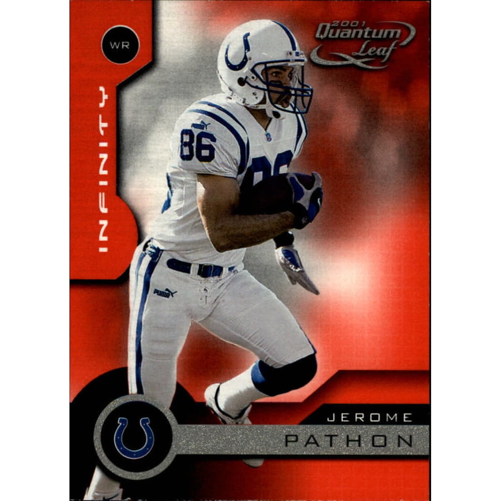 2001 Quantum Leaf Infinity Red #78 Jerome Pathon