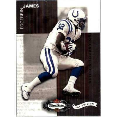 2002 Fleer Box Score First Edition #2 Edgerrin James