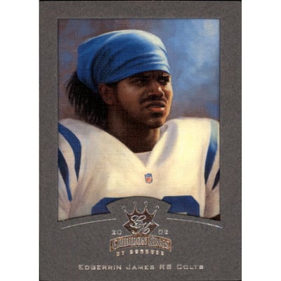 2002 Gridiron Kings Silver #36 Edgerrin James