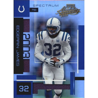 2003 Absolute Memorabilia Spectrum #20 Edgerrin James
