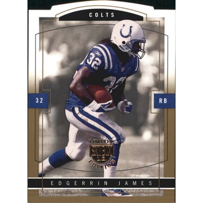 2003 SkyBox LE Gold Proofs #36 Edgerrin James