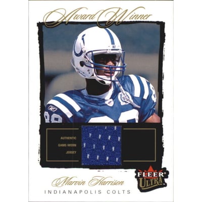 2003 Ultra Award Winners Memorabilia #AWMH Marvin Harrison