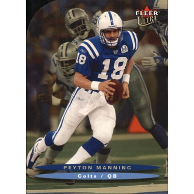 2003 Ultra Gold Medallion #58 Peyton Manning