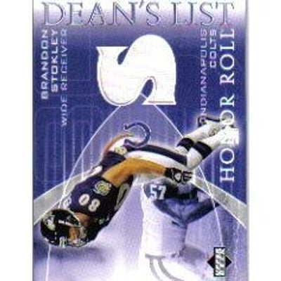 2003 Upper Deck Honor Roll Dean's List #DLBS Brandon Stokley