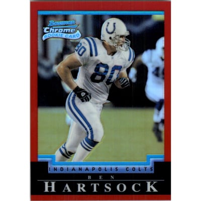 2004 Bowman Chrome Red Refractors #165 Ben Hartsock