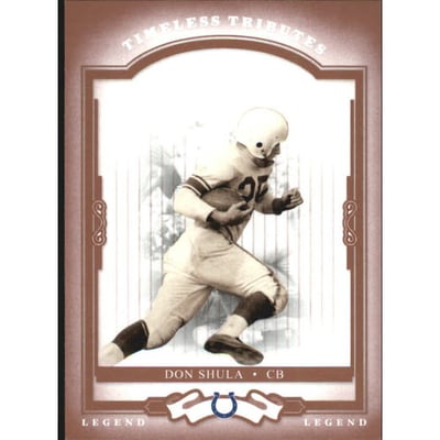2004 Donruss Classics Timeless Tributes Red #112 Don Shula
