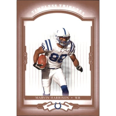2004 Donruss Classics Timeless Tributes Red #38 Marvin Harrison