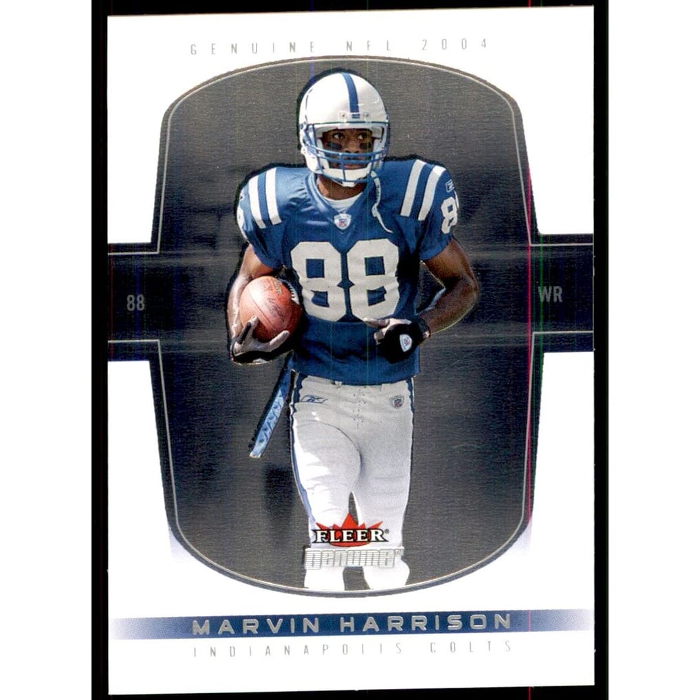 2004 Fleer Genuine Reflections #10 Marvin Harrison