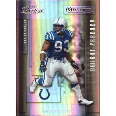 2004 Playoff Prestige Xtra Points Purple #59 Dwight Freeney