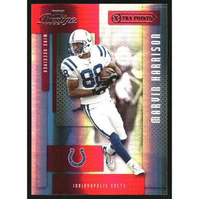2004 Playoff Prestige Xtra Points Red #62 Marvin Harrison