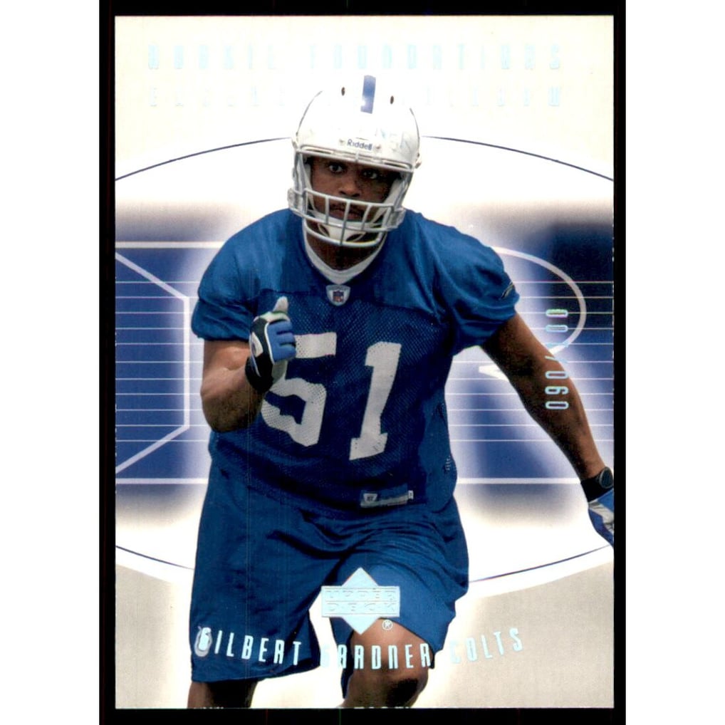 2004 Upper Deck Foundations Exclusive Rainbow Silver #148 Gilbert Gardner