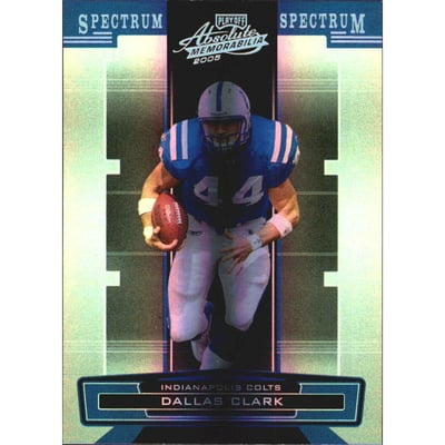 2005 Absolute Memorabilia Spectrum Silver #65 Dallas Clark